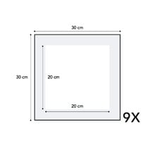 9 Piece Instant Gallery Wall Frame Set